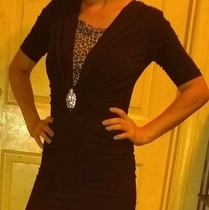 Black Mini Party Dress